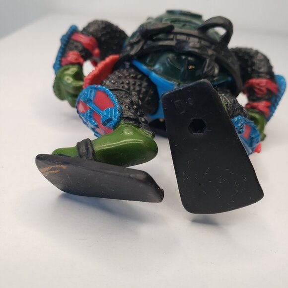 TMNT Ninja Turtles 1990 Sewer Samurai Leo Leonardo Figure - Picture 5 of 13